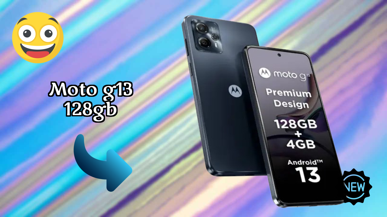 Moto G13 128GB Gaming Performance with MediaTek Helio G85 Processor
