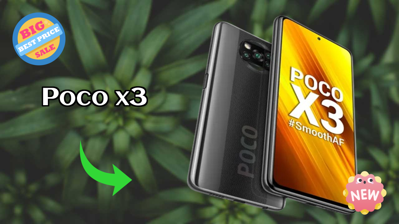 POCO X3 Display Technology: 6.67 Inches (16.94 Cm) Screen