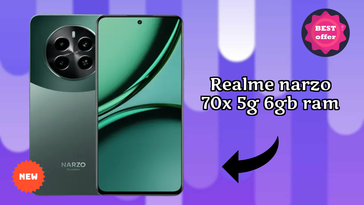 Realme Narzo 70x 5G 6GB RAM Performance Test: MediaTek Dimensity 6100 Plus All Apps