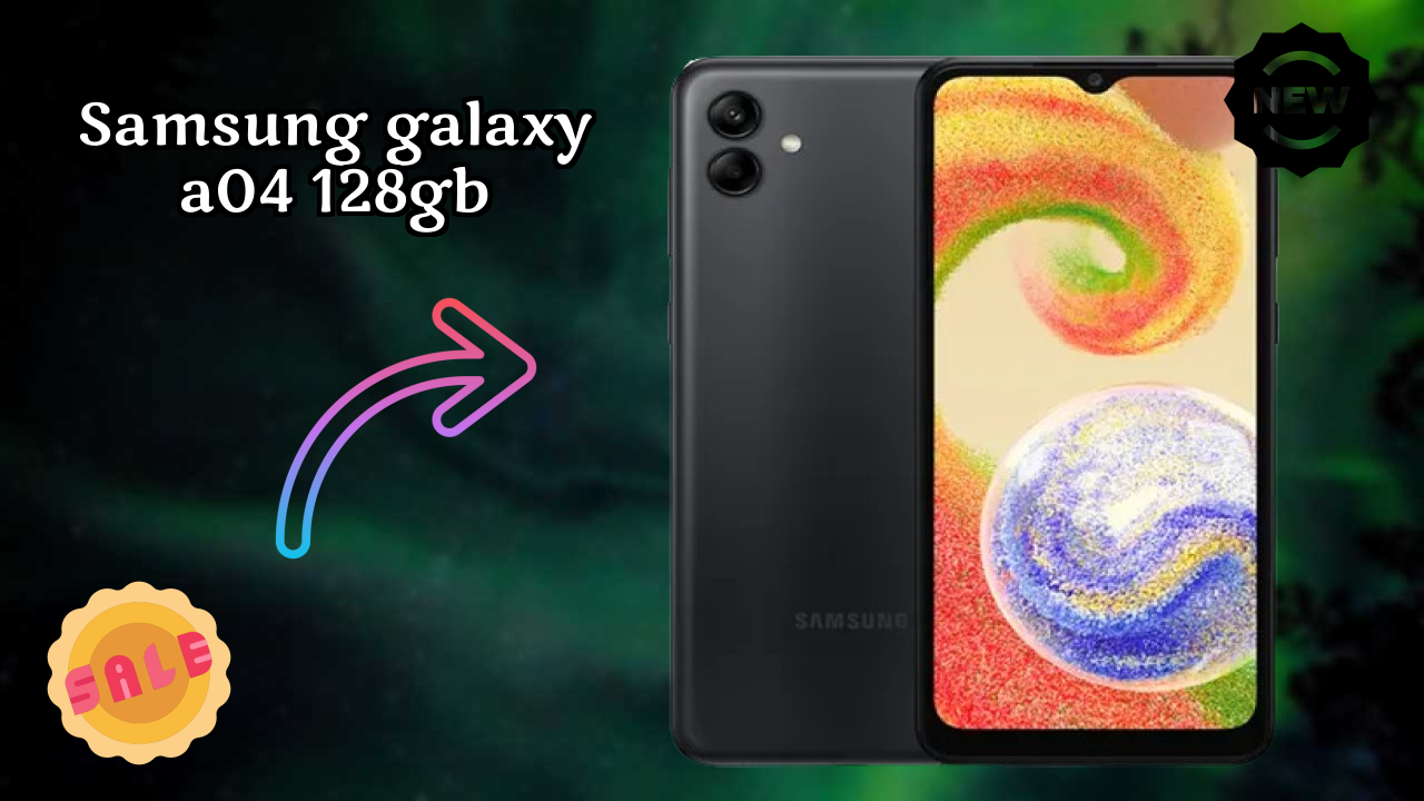 Samsung Galaxy A04 128GB Camera Quality: 5 MP Front Camera Selfie