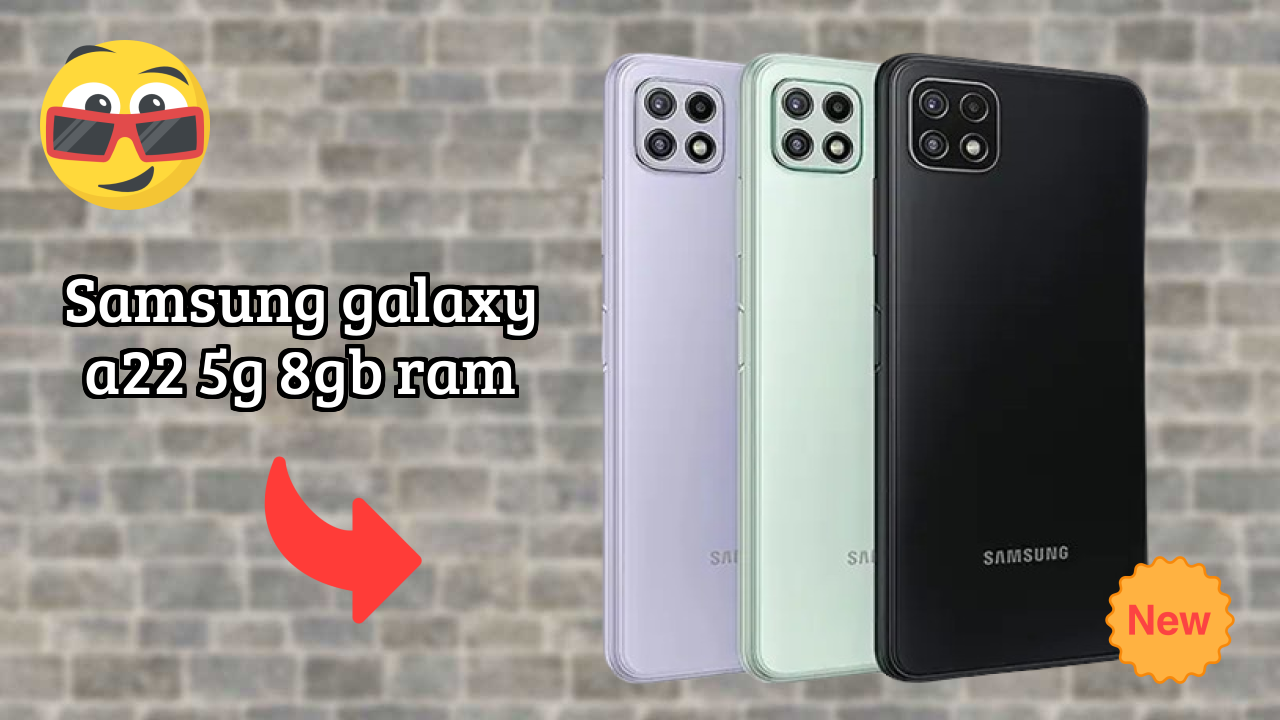 Samsung Galaxy A22 5G 8GB RAM Display Analysis: 6.6 Inches (16.76 Cm) Screen