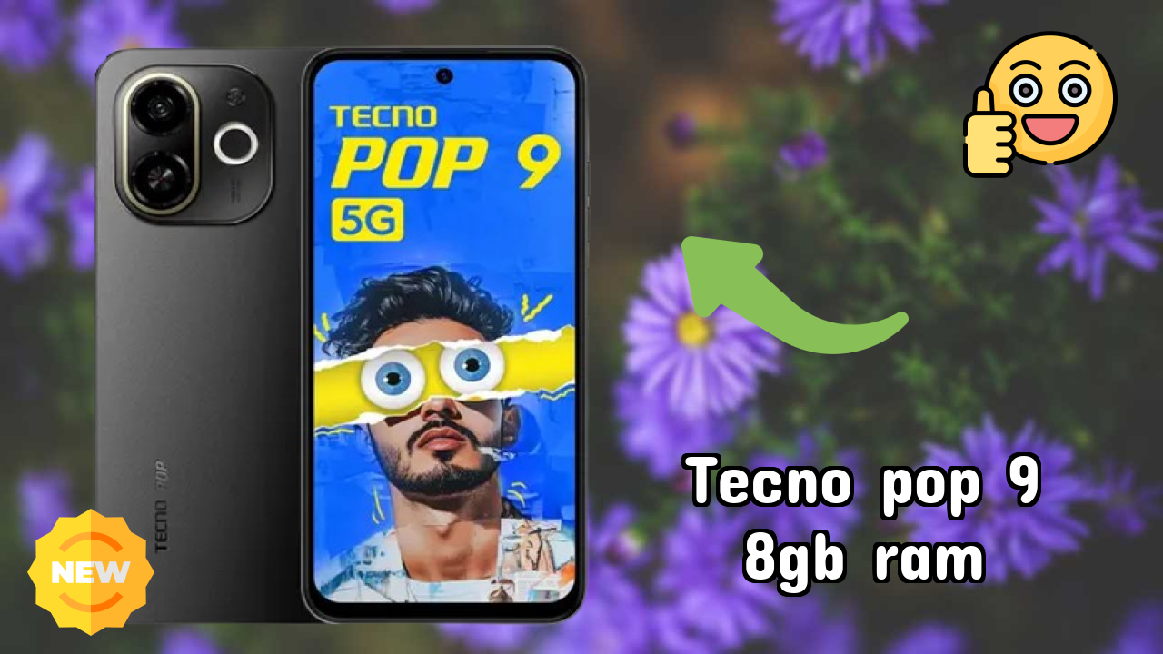 Tecno Pop 9 8GB RAM at ₹9,099 - Best Features Explained