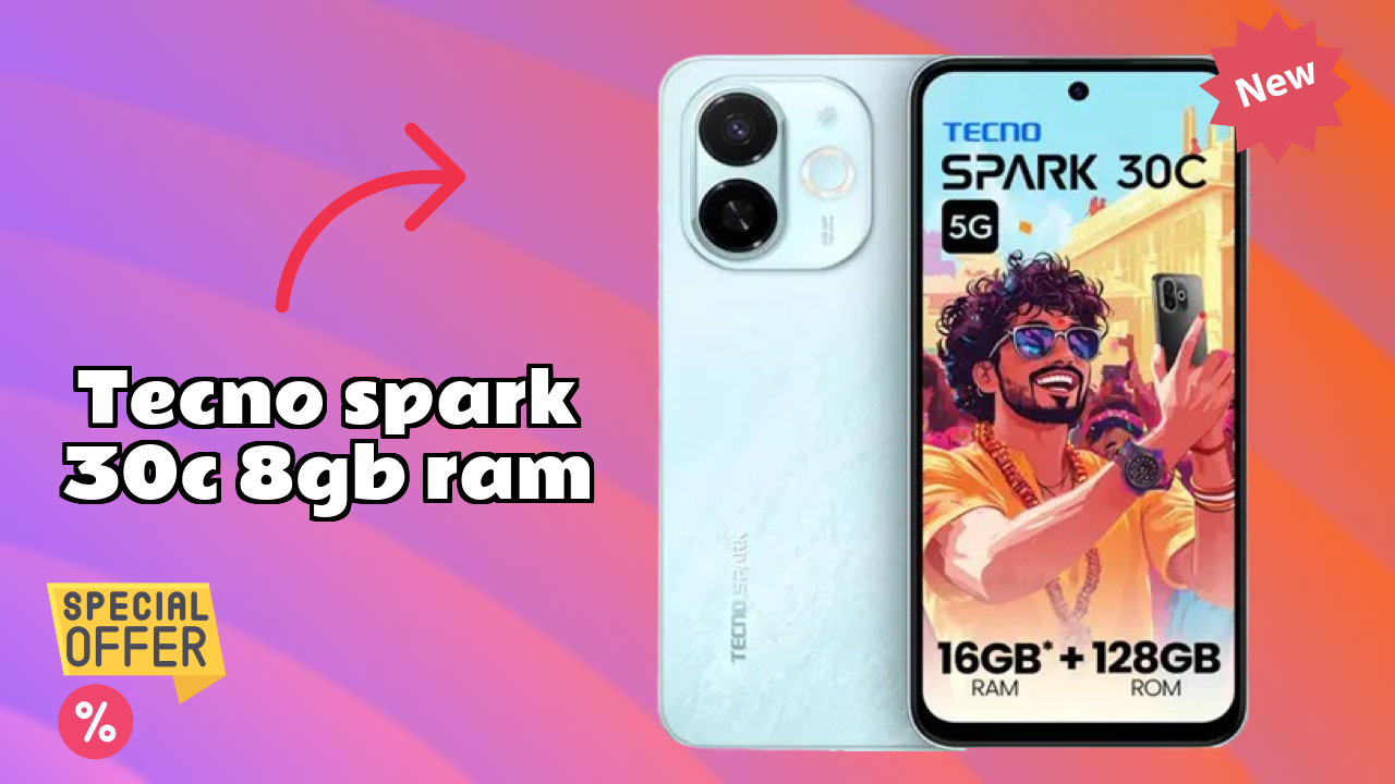 Tecno Spark 30C 8GB RAM Review: 8 GB RAM Multitasking Analysis