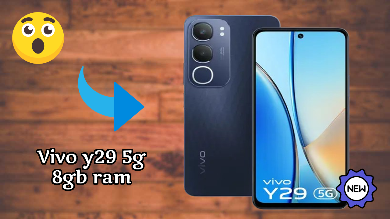 Vivo Y29 5G 8GB RAM Display Technology: LCD Explained